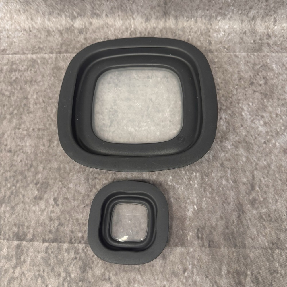 Rubbermaid Premier Replacement Square Lids Only 7N9310A 10M3M4 Slate Gray Window